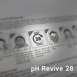 [Oxytical] Korean Facial Mask Droxyd pH Revive 28 Second Pack Moisturizing Skin Repair Mask Sheet - Product Image 3