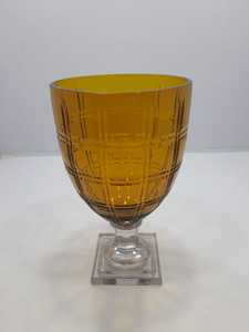 Art Deco <b>Glass</b> <b>Vase</b> With Relief Pattern Tabletop Decor - Product Image 5