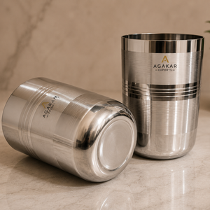 Economy Stainless Steel 250ml Mirror Finish Leak-Proof Tumbler Drinking Glass Food Grade Metal <b>Cup</b> Hotels Restaurants Cafes - Product Image 6