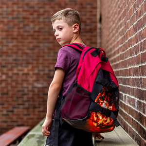 Schoolbag Boy Bookbag Student Book Bag Daily Used Polyester Mochilas School Bag <b>Backpack</b> - Product Image 4