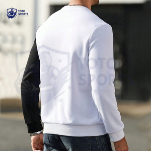 Sudadera Ligera de Manga Larga para Hombre, Cuello Redondo, Corte Regular, Nuevo Diseño, Forro Polar Cálido para Exteriores - Product Image 3