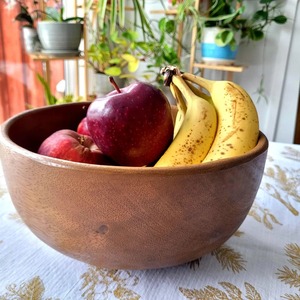 Tazón de Ensalada de Madera Hecho a Mano de Primera Calidad, Tazón Extra Grande para Frutas, Palomitas y Decoración del Hogar de Proveedor Indio - Product Image 5