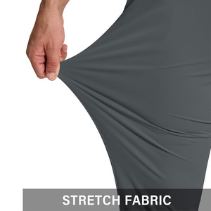 Pantalons de golf pour hommes de haute qualité, décontractés, respirants, écologiques, légers, couleur unie, extensibles, couleurs personnalisées, OEM - Product Image 2