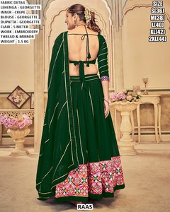 Lehenga Elan Royale morado - Product Image 3