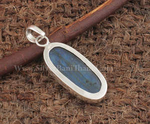 Pendentif en labradorite naturelle sculptée vintage en gros, bijoux en argent sterling 925 avec pierre précieuse, éclat bleu, sertissage clos fait main - Product Image 5