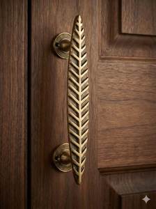 Classic Gold Knurled Cabinet <b>Handle</b> T-Bar <b>Door</b> <b>Handle</b> & Drawer <b>Pull</b> for Wardrobe Dresser Kitchen Cupboard - Product Image 2