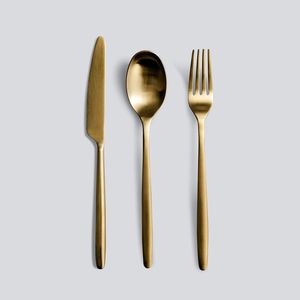 Modern Flatware Set High <b>Mirror</b> Polish Dishwasher Safe Wedding Occasion Metal Cutlery - Product Image 5
