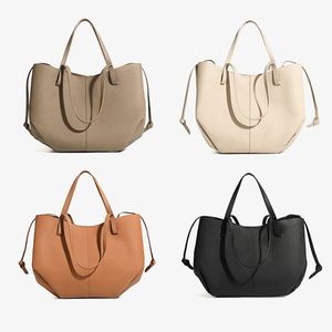 Bolso Tote de Cuero Genuino para Mujer, Personalizado, al por Mayor, OEM, con Cierre de Cremallera, Impermeable, Duradero, Correa Ajustable, Capacidad de 2-2.9L - Product Image 6