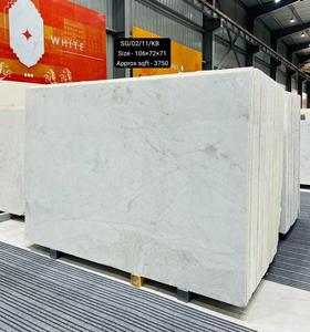 Dalles et blocs de marbre blanc naturel moderne, parfaits pour les revêtements de sol intérieurs, les revêtements muraux, la cuisine, la salle de bain et les maisons élégantes - Product Image 4