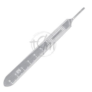 Reusable Surgical Blade <b>Holder</b> Stainless Steel Instrument For <b>Controlled</b> Cutting And Professional Healthcare Use Surgical Tool - Product Image 3
