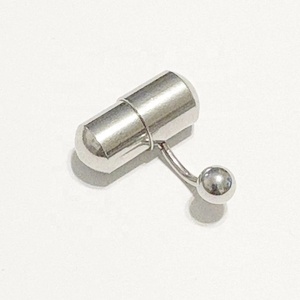 Anello vibrante per <span class=keywords><strong>ombelico</strong></span> (Prince Albert) in acciaio inossidabile all'ingrosso per regali di matrimonio e feste ortodosse per bambini - Product Image 3