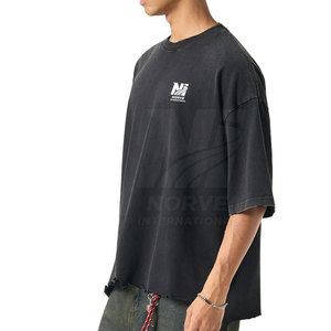 เสื้อยืดเปล่าสไตล์แฟชั่นร่วมสมัย ออกแบบมาเพื่อการใช้งานในชีวิตประจำวันและการแต่งตัวที่ง่ายดาย - Product Image 3