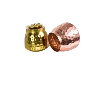 โถเทียนโลหะพร้อมฝาปิดดอกไม้สำหรับงานเทศกาลไฟตกแต่งโถเทียนบนโต๊ะ - Product Image 5