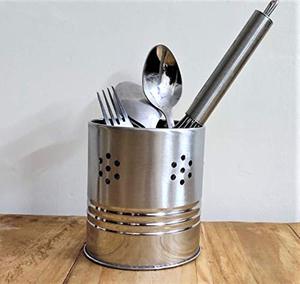 Stainless Steel Holder Kitchen Tools Organizer Rust Resistant Metal Storage <b>Rack</b> Modern Design Kitchen Utensil <b>Drying</b> Caddy - Product Image 2