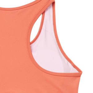 Soutien-gorge de sport dos nageur pour femme, col rond, maintien léger, 100 % coton écologique, sans couture, respirant, pour le yoga et les activités sportives - Product Image 6