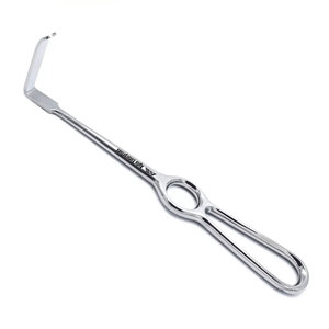 Retractor Quirúrgico Langenbeck de 44 mm, Instrumento Quirúrgico Manual de Acero Inoxidable para Retracción de Tejidos, por Apto Enterprises - Product Image 1