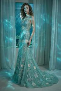 Robe de Soirée Rose Broderie Florale Tendance 2026 Prix Usine Manches Volantes Tulle Fabricant Robe de Bal Vente en Gros - Product Image 4