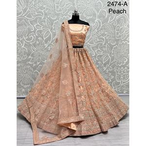 Nupcial Indio Desgaste Terciopelo Colecciones Para Novia Con Zarkhan Trabajo Por Fabzone - Product Image 3