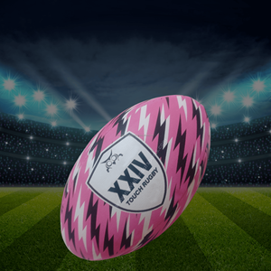 Ballon de rugby d'entraînement de marque personnalisée avec logo du club Spécifications internationales IRB Ballon de rugby à toucher en caoutchouc pour match de ballon de rugby - Product Image 4