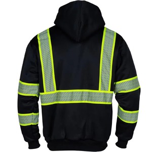 High Quality Men's <b>Work</b> Wear Safety Hi Vis Workwear Reflective <b>Jacket</b> Hi Vis Winter Wholesale Safety Working <b>Construction</b> <b>Jacket</b> - Product Image 4