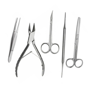 Conjunto de Instrumentos de Podología y Pedicura Profesional: Cortaúñas y Alicates para Uñas con Precio Mayorista - Product Image 1