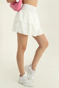 กระโปรงผู้หญิงปี 2026 สไตล์ใหม่ ดีไซน์สวยที่สุด กระโปรงผู้หญิงลายพิมพ์สไตล์ซัน ราคาถูก กระโปรงเอวสูงสีพื้น - Product Image 6