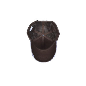 Leopard Print 6-Panel Trucker <b>Hat</b> Mesh Fabric Unisex Adjustable Casual Cap Spring <b>Summer</b> Style - Product Image 2