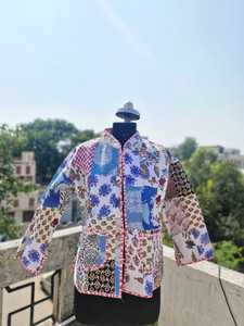 Blouson Bomber Matelassé Réversible Écologique Respirant avec Capuche et Col Amovible Imprimé Animal 100% Coton – Vente en Gros - Product Image 3