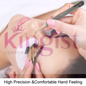 Beauty <b>Tool</b> Eyelash Tweezers Set Steel Hair Removal Eyebrow Tweezers Set Private Label - Product Image 5