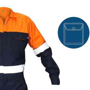 Vêtements de travail professionnels de haute qualité pour hommes, uniformes de sécurité et de protection pour le bâtiment et l'industrie - Product Image 4