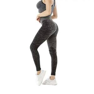 Seamless Yoga 2 Piece <b>Set</b> Yoga Sports High Waist Workout Women's Bra And Legging <b>Sets</b> - Product Image 4