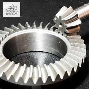 Componente de núcleo de engranaje cónico en espiral de mano derecha personalizado de alta precisión para caja de cambios y transmisión de motor - Product Image 4