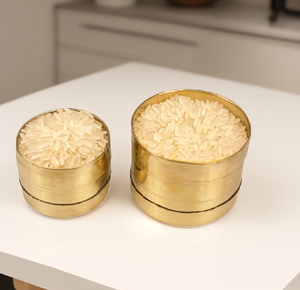 <b>Cheap</b> Price Gold Plated Brass Flour Measuring Cup for Milk Powder Baking Coffee Measure Kitchen <b>Tool</b> At Reasonable Price - Product Image 2