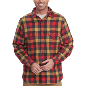Chemises en flanelle à boutons pour hommes, tendance, à carreaux, unisexes, pour garçons, vente chaude - Product Image 1