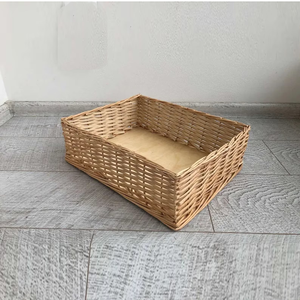 Creative <b>Large</b> Handmade Rattan <b>Baskets</b> <b>For</b> Pantry Shelf And Cabinet <b>Storage</b> Eco Friendly Natural Rattan <b>Baskets</b> Organizing House - Product Image 1