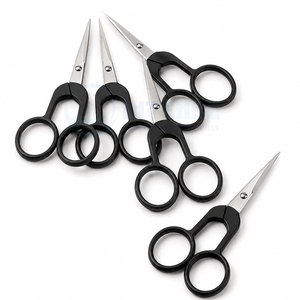 Professional Black Thread Snips Sharp Precision Embroidery <b>Sewing</b> <b>Scissors</b> - Product Image 1