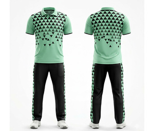 High Quality Sublimated <b>Cricket</b> Jersey & Trouser Uniform | Men Women Youth <b>Cricket</b> Wears Polo Shirt and Trouser Full Team - Product Image 1