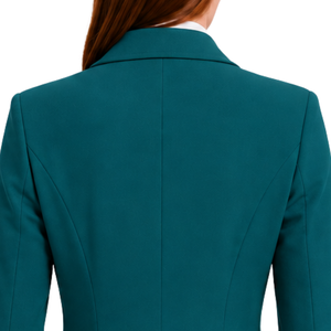 Teal Equestrian <b>Jacket</b> for <b>Women</b> Tailored Riding Blazer Professional Horse Riding Competition Coat Custom OEM Wholesale Fashion - Product Image 4