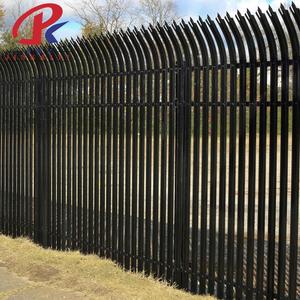 Clôture de <span class=keywords><strong>jardin</strong></span> <span class=keywords><strong>en</strong></span> acier moderne à haute sécurité, galvanisée à chaud, anti-rouille, revêtue de poudre, facile à assembler, très vendue - Product Image 5