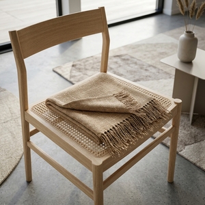 Line Throw Jute Woven Soft Fabric Solid Long Lightweight Decorative Throw <b>Blanket</b> Home Textile Scarves <b>Shawls</b> Sofa Boys Girls - Product Image 5