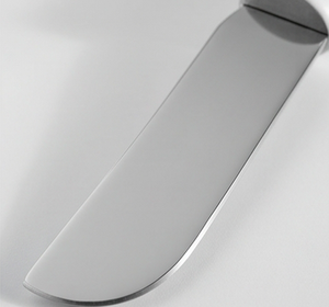 Elegant <b>Cheese</b> <b>Knife</b> <b>Set</b> With White Handles And Stainless Steel Blades Dishwasher Safe For Kitchen Use And Dining Use - Product Image 2