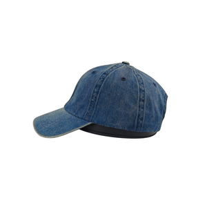 Gorra de Béisbol de Mezclilla Lavada de 6 Paneles, Suave y Personalizable, Estilo Casual Unisex para Uso Diario, Todas las Temporadas - Product Image 4