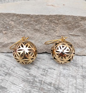 Pendientes de Latón Hechos a Mano de Alta Calidad, Estilo Artesanal, Color Sólido, Precio de Fábrica al por Mayor - Product Image 3