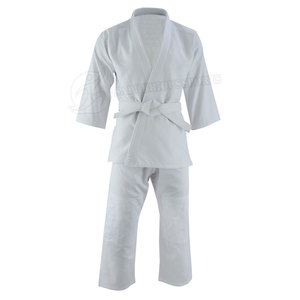 Customized Logo Stretch Front High Quality Pakistan Martial Arts Karate Uniform Judo Wear Polyester/Cotton Fabric - Product Image 4