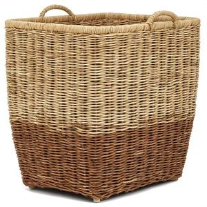 Panier en jonc de mer naturel tressé à la main de qualité supérieure, conçu pour des solutions de rangement élégantes dans les maisons modernes et les espaces de vie stylés - Product Image 3