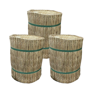 Rouleau de tapis en jonc naturel de qualité supérieure pour l'enveloppement des arbres et les couvercles de pots, idéal pour l'exportation vers la Corée, le Japon et l'Europe. - Product Image 1