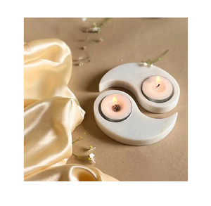 Smallest Handmade Square Shape Marble & Resin candle <b>Holder</b> For Festival Home Decorative <b>tealight</b> <b>Holder</b> In Wholesale - Product Image 4