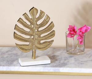 Sculpture abstraite moderne, décoration d'intérieur contemporaine, œuvre d'art pour salon et bureau, sculpture en métal de luxe, design de créateur - Product Image 1