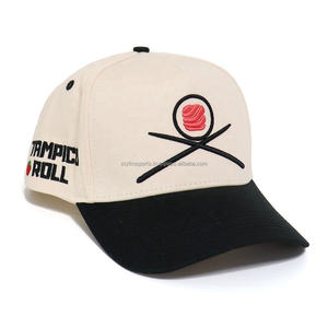 โลโก้ที่กําหนดเองหมวกผ้าฝ้ายขายส่งปรับ Snapback หมวกพ่อโทนสีเบสบอลหมวกกีฬาหมวกเย็บปักถักร้อยโลโก้แพทช์ - Product Image 4