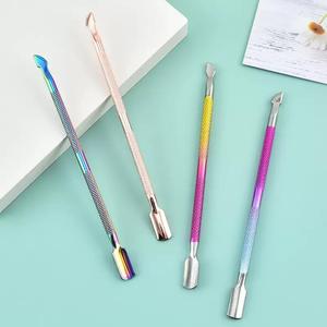 Stainless Steel Nail Pusher Gel Nail Polish Remover Double Side Nail Cuticle Pusher - Product Image 6